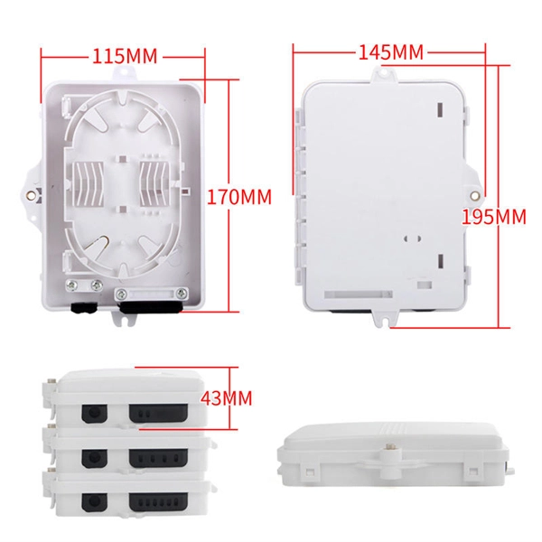 Household five-circuit distribution box