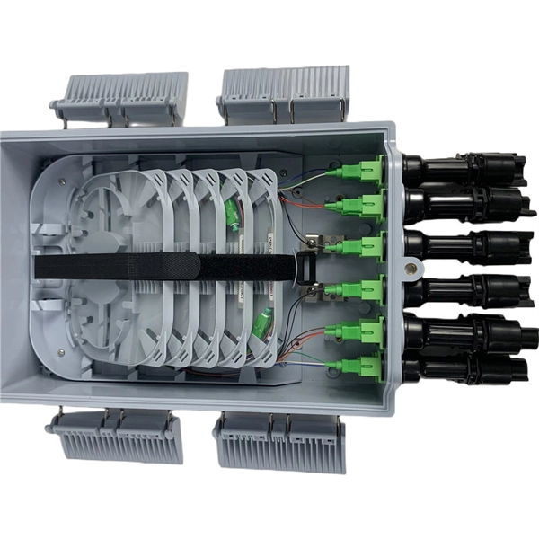 Fiber Optic Cable Splice Box T-junction