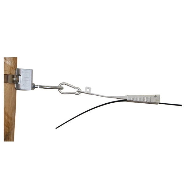 Indoor fiber optic cable replacement for network cable