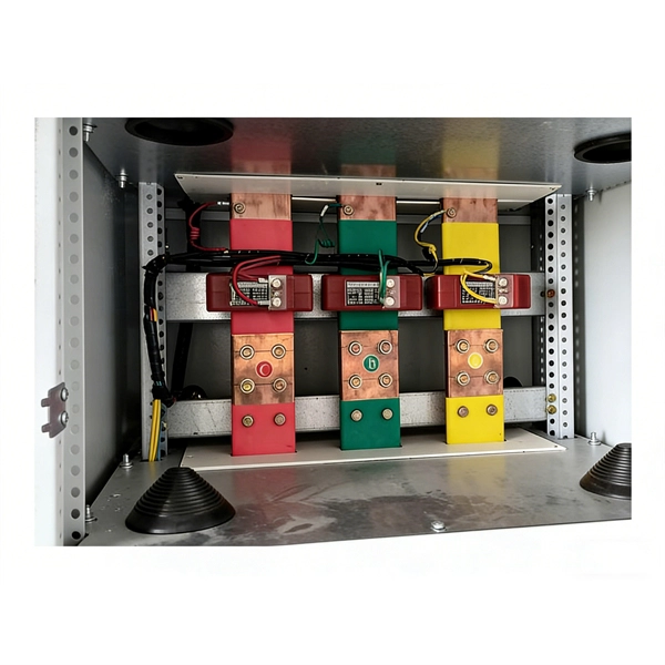 Rack-mounted terminal box installation