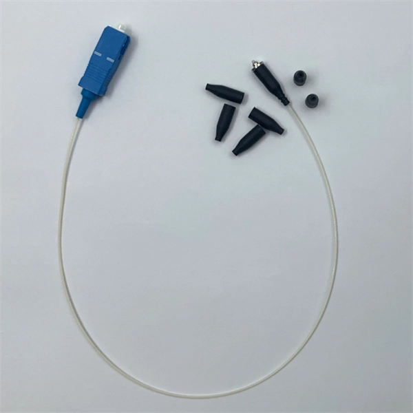 Connecting two fiber optic ports on the switch
