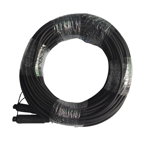 How to get indoor fiber optic cables into the terminal box