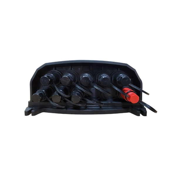 Fiber optic network cable panel back box