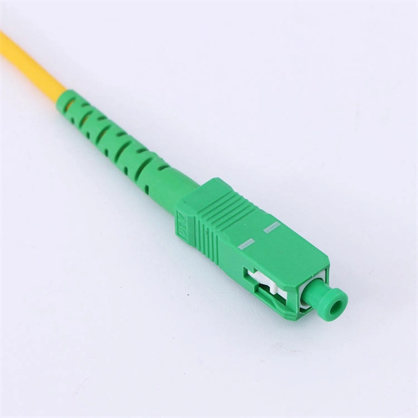 What is a normal dBm power meter reading for a single-mode fiber optic cable