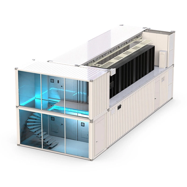 Installation of Cable Trays for Separating Strong and Weak Current Wires