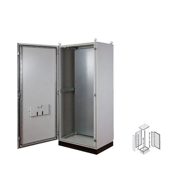 What are the materials used for the outer shell of explosion-proof distribution boxes
