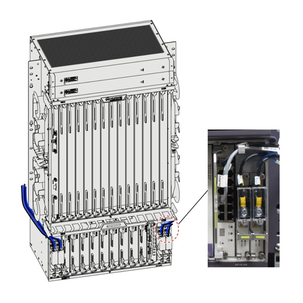 How to connect a four-core optical fiber cable