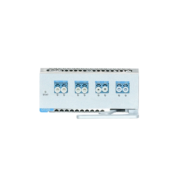 Using a fiber optic connector for internet access